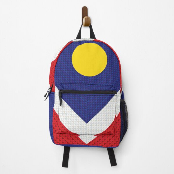 Item preview, Geometric Denver Flag designed and sold by fimbisdesigns.