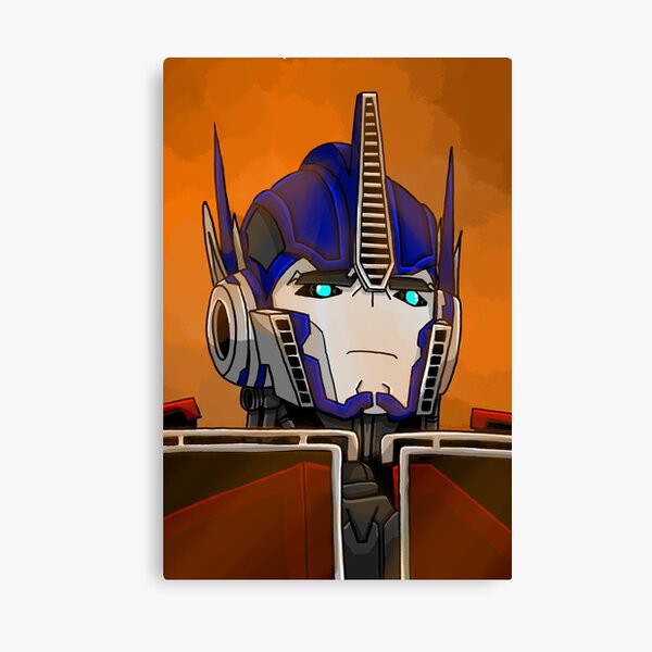 TFP Optimus: War Canvas Print