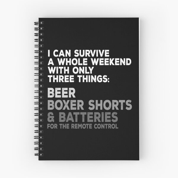 Item preview, Funny gifts for dad | I can survive the weekend with beer, boxer shorts & batteries for remote designed and sold by ETIndustries.