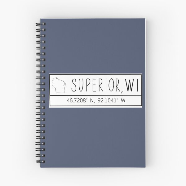 Item preview, Superior Wisconsin Coordinates Emblem designed and sold by Emily Designs.