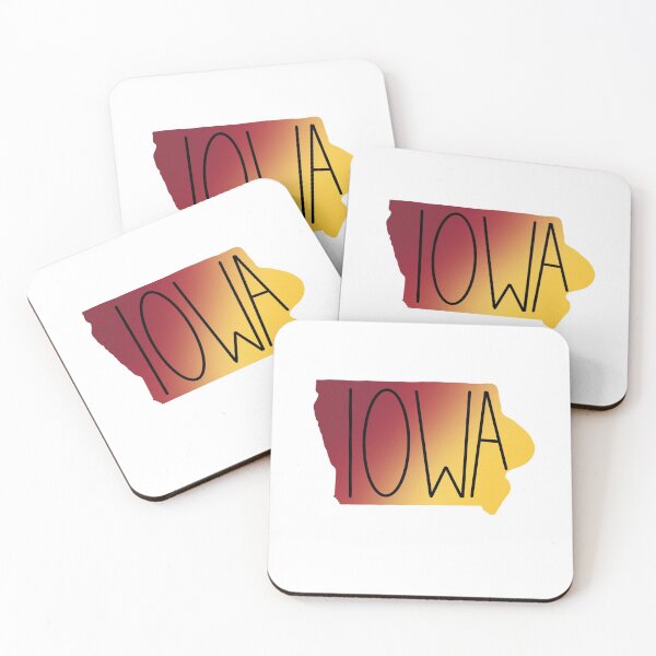 Item preview, Iowa Colors State Outline designed and sold by haileyruderman.