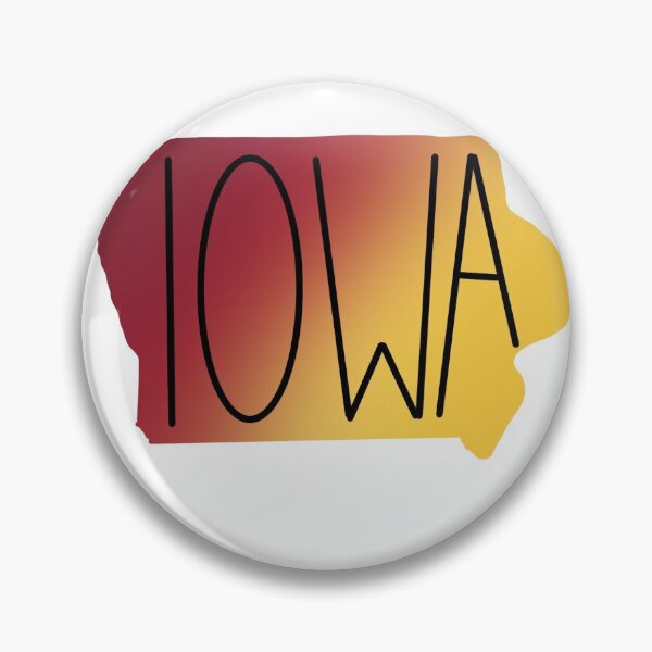 Item preview, Iowa Colors State Outline designed and sold by haileyruderman.