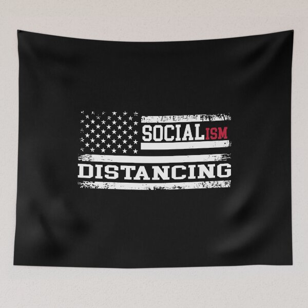 Item preview, Socialism distancing, anti socialism designed and sold by Mirnamar.