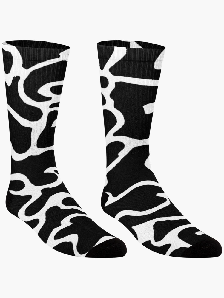 Thumbnail 3 of 5, Socks, Floating Ink designed and sold by Meritade.