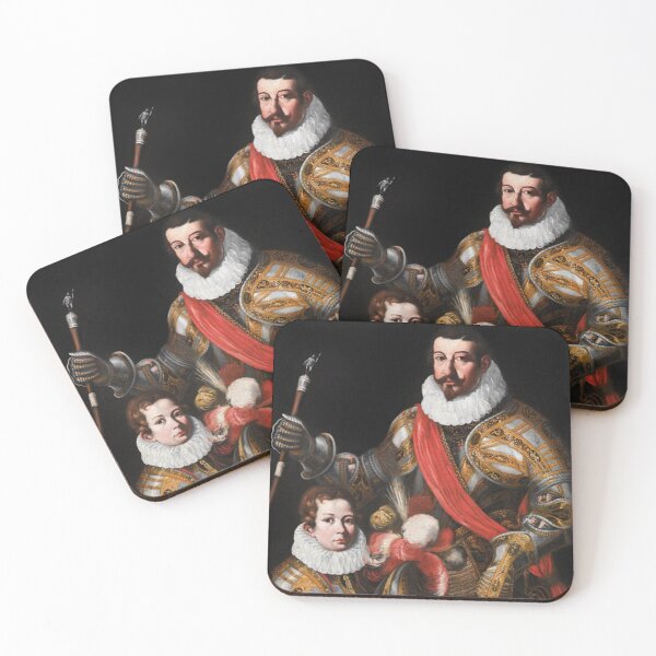 Item preview, Knight and son vintage painting designed and sold by Vintage Designs +.