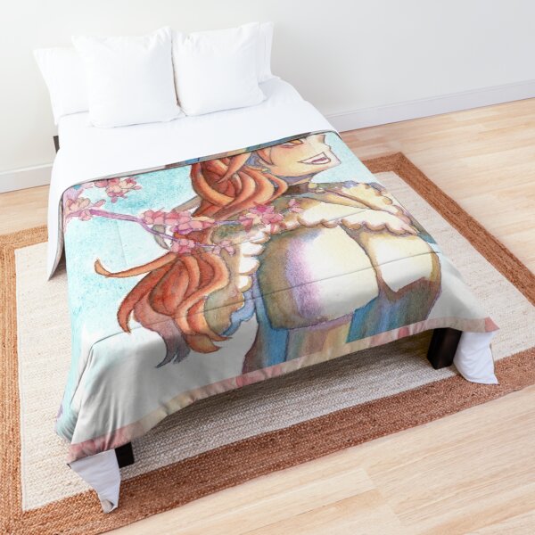 Cherry Blossom Scene Comforter