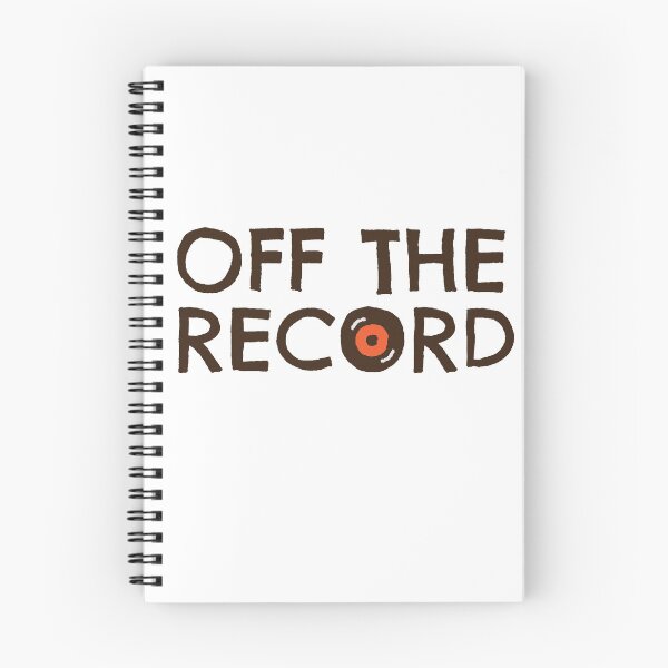 Item preview, "Off The Record" designed and sold by the-pigeon.