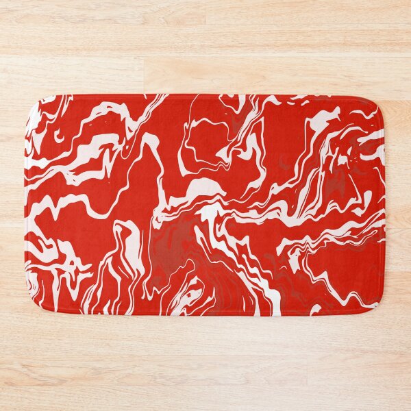 Item preview, Shades of Red and White Marble Pattern designed and sold by Orchyd.