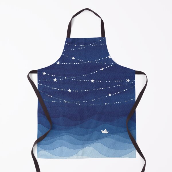 Item preview, Garland of Stars IV, nautical watercolor designed and sold by VApinx.