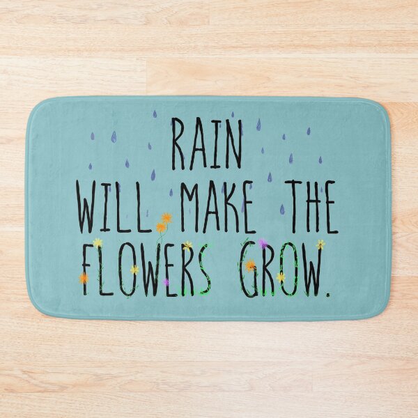 Item preview, Rain will make the flowers grow designed and sold by Pickle-Lily.