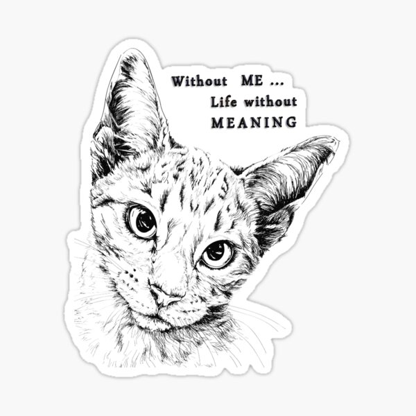 Item preview, cute cat design   designed and sold by Ferroussastore.