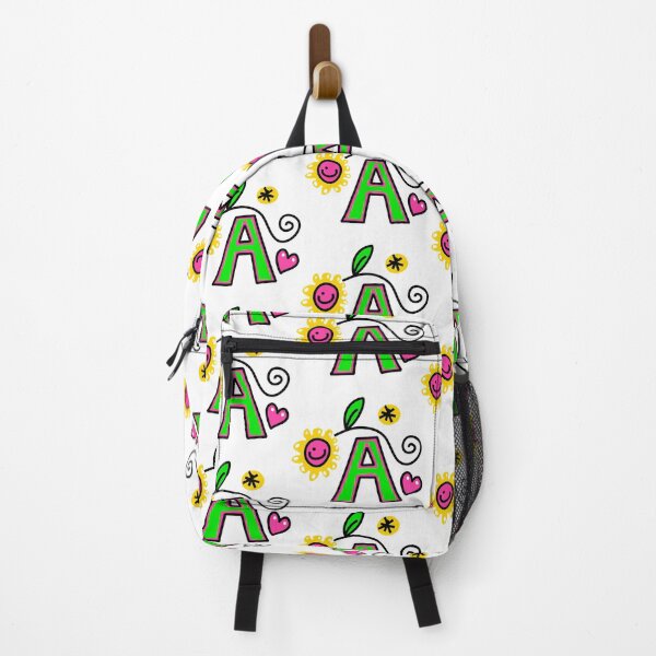 Item preview, Letter A abc monogram hand drawn colorful alphabet designed and sold by funwithletters.