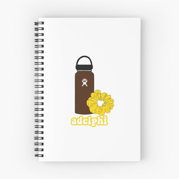 Item preview, Adelphi Water Bottle and Scrunchie   designed and sold by schoolsbysammi.