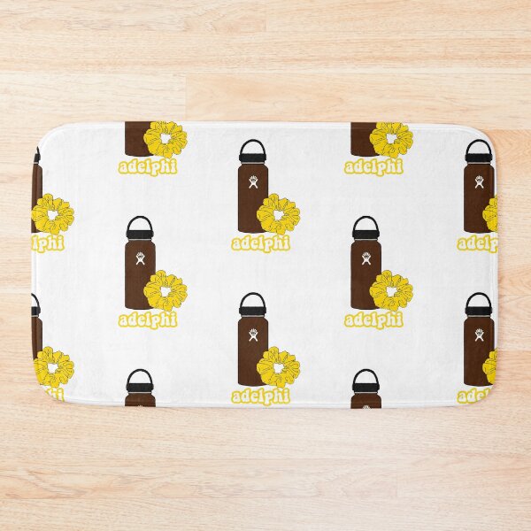 Item preview, Adelphi Water Bottle and Scrunchie   designed and sold by schoolsbysammi.