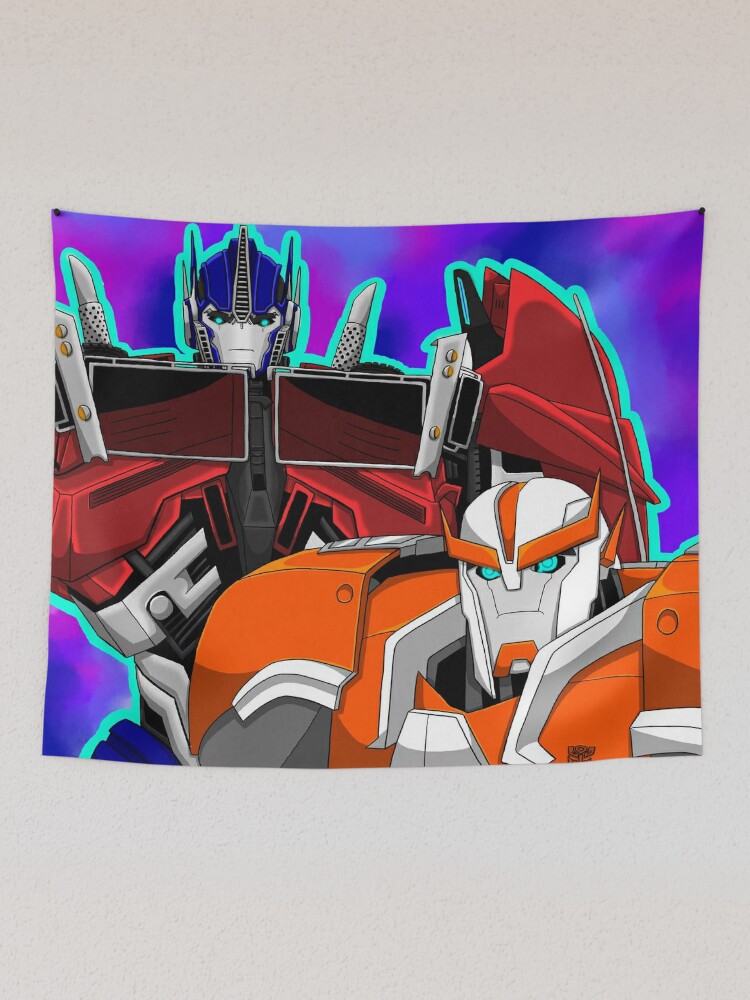 TFP Optimus and Ratchet - Independent Artist Work Tote Bag for