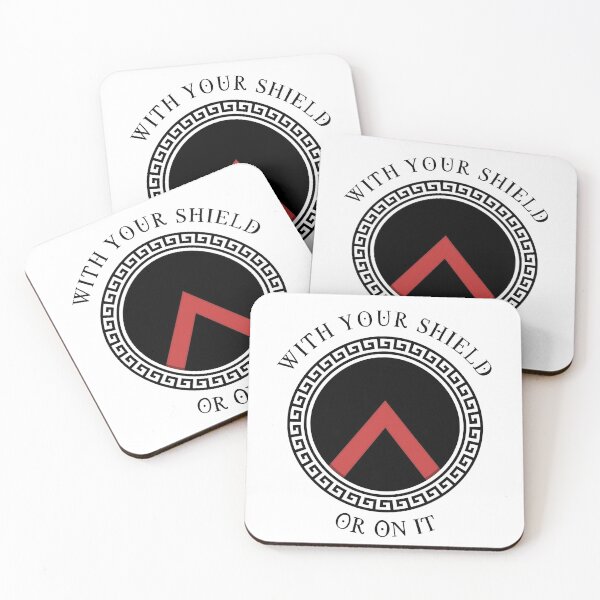 Item preview, With your shield or on it - Spartan Design designed and sold by Giacob.