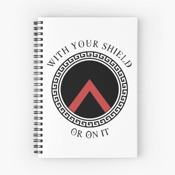 Item preview, With your shield or on it - Spartan Design designed and sold by Giacob.