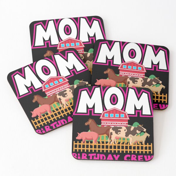 Artikelvorschau, Farmyard Animal Mom Geburtstagsgeschenk Design Idea Produkt entworfen und verkauft von Lisbob.