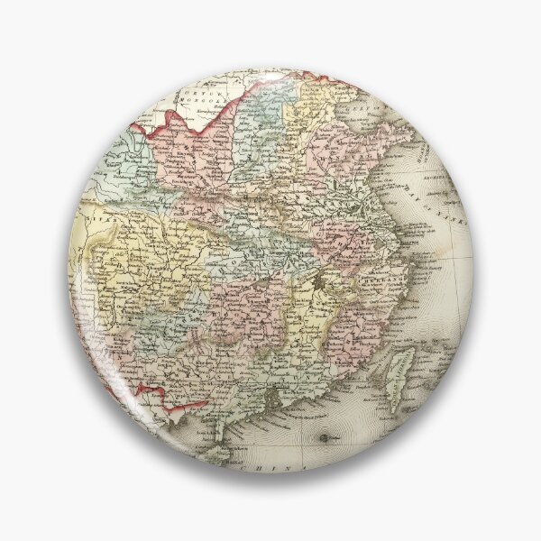 Item preview, Map of China (1858) designed and sold by allhistory.