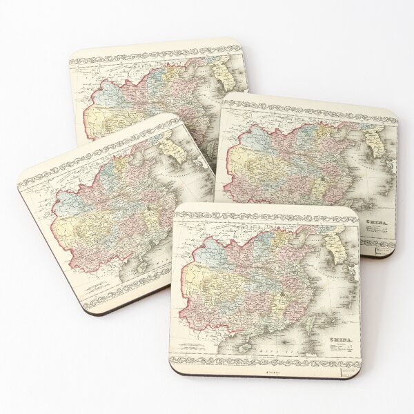 Item preview, Map of China (1858) designed and sold by allhistory.