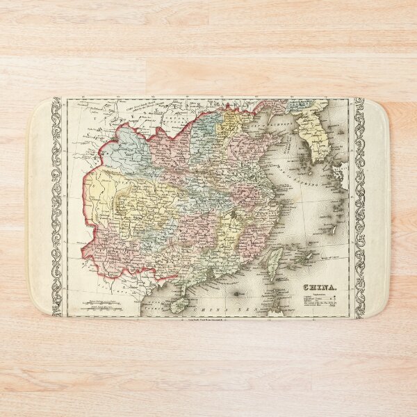 Item preview, Map of China (1858) designed and sold by allhistory.
