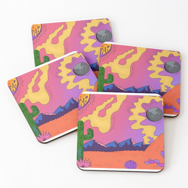 Item preview, Alien planet landscape simplistic  designed and sold by hi-kiki-hi.