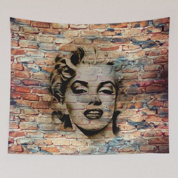 Item preview, Marilyn Monroe Wall Mural designed and sold by CathalDevlin.
