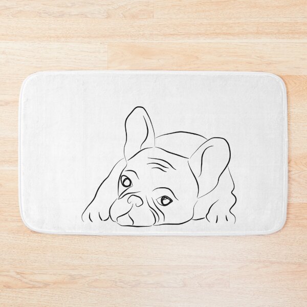 Item preview, French Bulldog Line Art Drawing designed and sold by Melody Watson.