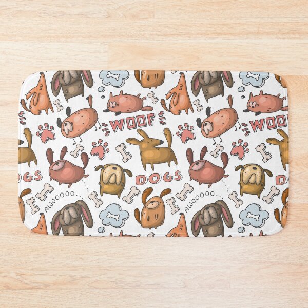 Item preview, Funny Dog Pattern  designed and sold by artworkbyrihen.