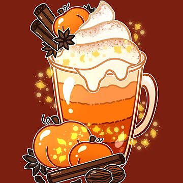 Artwork thumbnail, Autumn Magic Pumpkin Spice Latte by heysoleilart