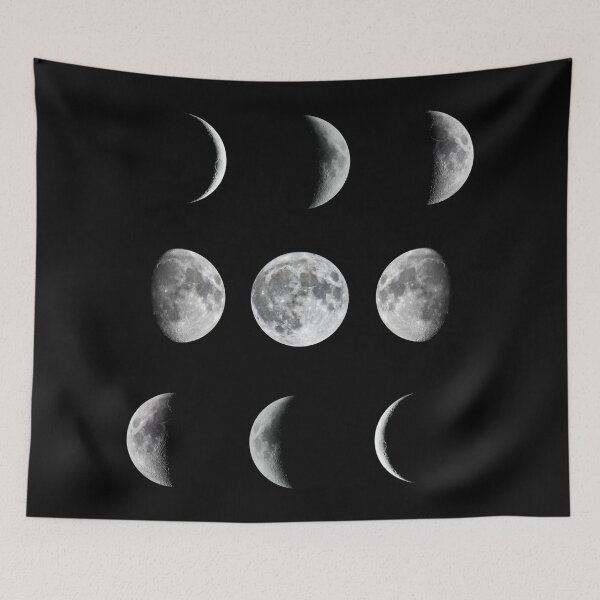 Item preview, Moon phases real design  designed and sold by Nishad4.