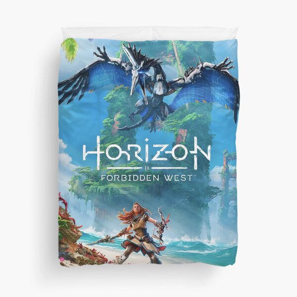 Horizon Forbidden West [poster] Duvet Cover