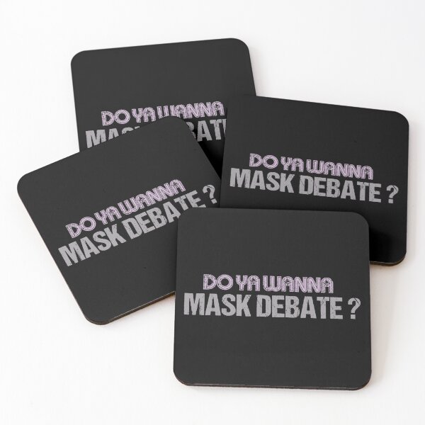 Item preview, Do Ya Wanna Mask Debate?  designed and sold by Rabbitti.
