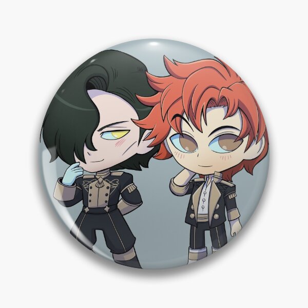 Item preview, Hubert and Sylvain - Fire Emblem Three Houses - Chibi Cuties designed and sold by kickgirl.