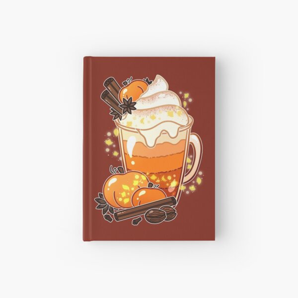 Autumn Magic Pumpkin Spice Latte Hardcover Journal
