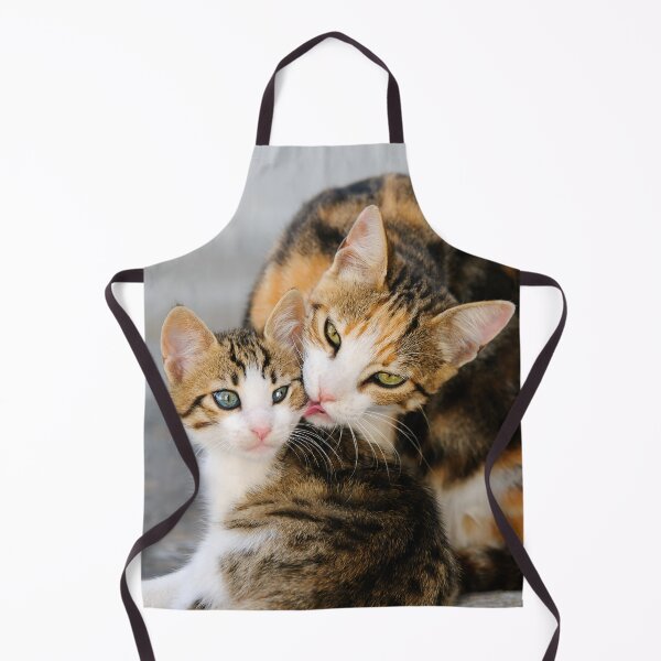 Item preview, Mother Cat Loves Cute Kitten designed and sold by Katho Menden.