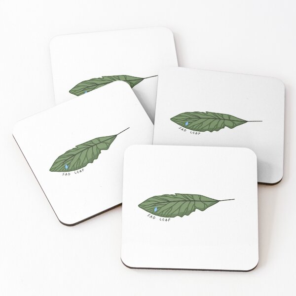 Item preview, Sad Leaf Sad Collection Depressed Cute Nature Art designed and sold by Makaylie Doody.