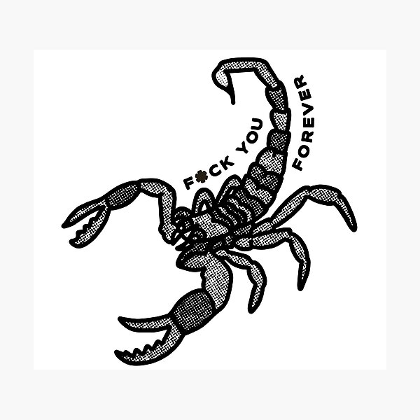 Scorpion Tattoo Photographic Prints for Sale | Redbubble