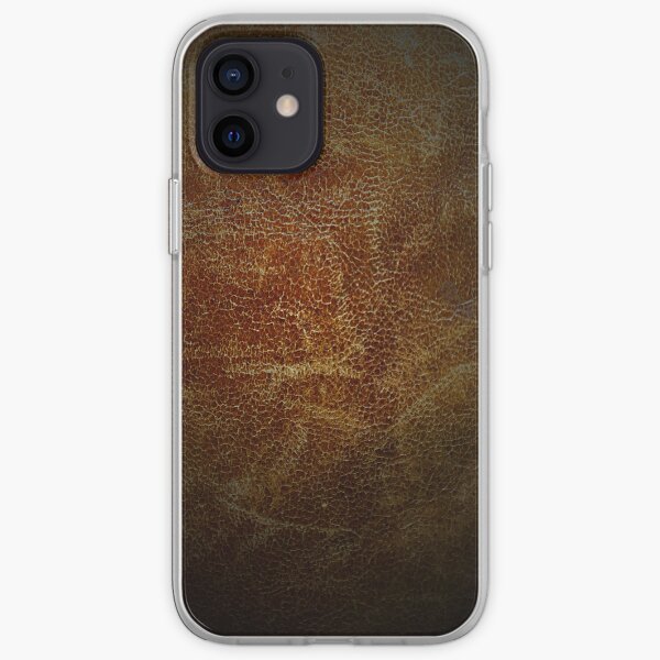 Vintage leather iPhone Soft Case