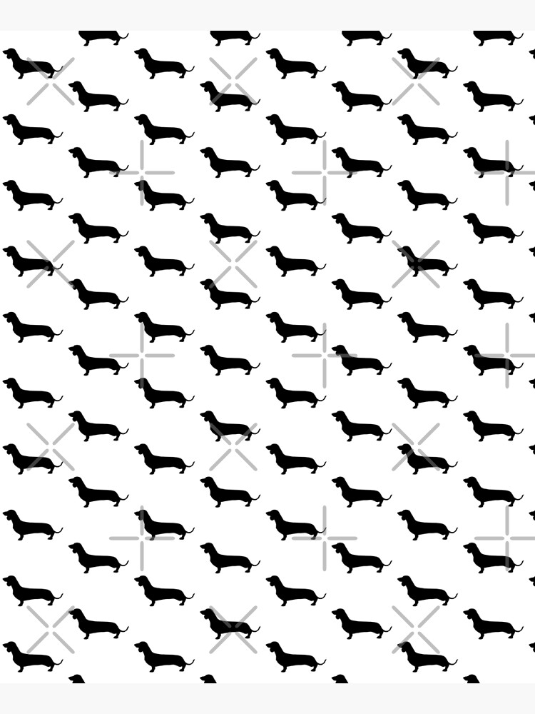 Dachshund Silhouette by tribbledesign
