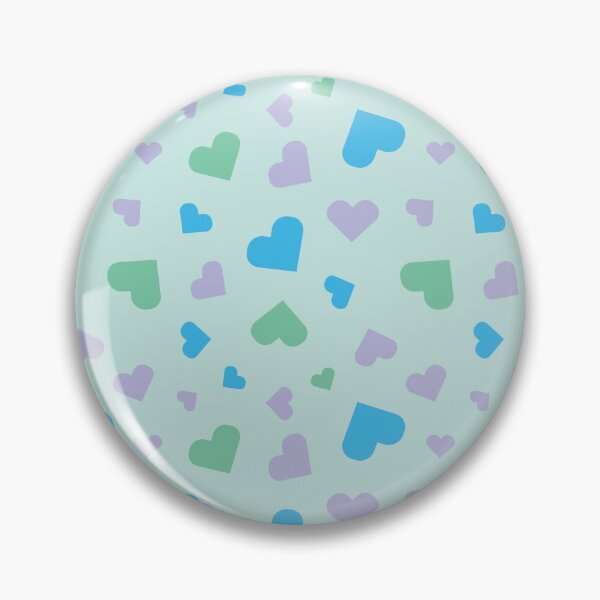 Item preview, Pastel Corazones Verde designed and sold by 2CreativeNomads.