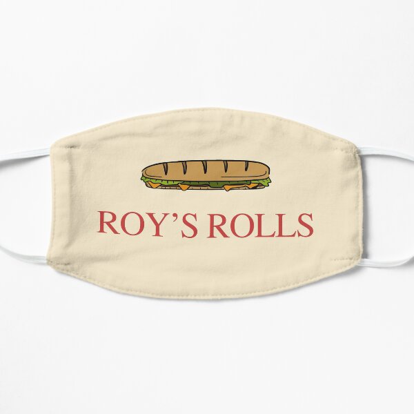 Roy's Rolls Cafe Flat Mask