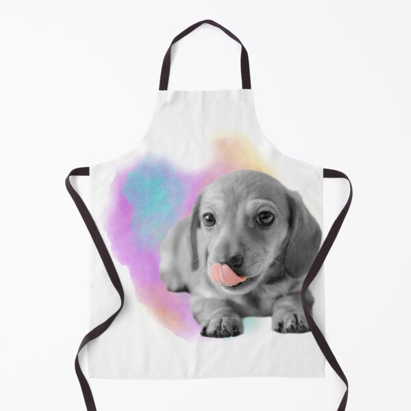 Item preview, Cute Dachshund Puppy Watercolor designed and sold by tribbledesign.