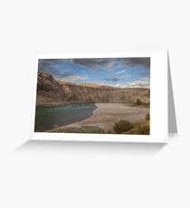 Bow River - Canada Greeting Card
