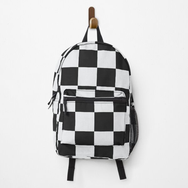 Item preview, Newcastle United Black and White Checkered Fan Flag designed and sold by Sporting Colour.