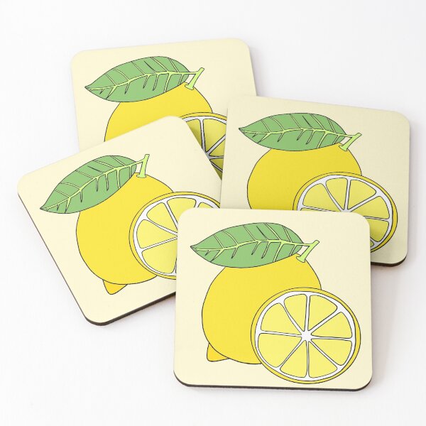Item preview, Aesthetic Citrus Lemon Drawing designed and sold by CaitlinCerys.