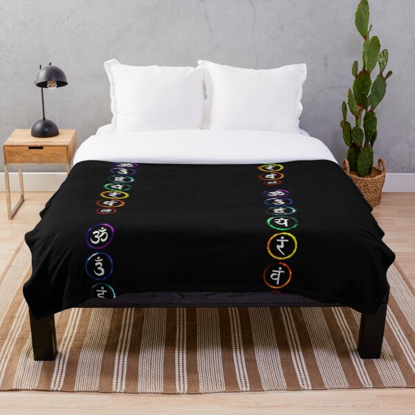Chakra Throw Blanket