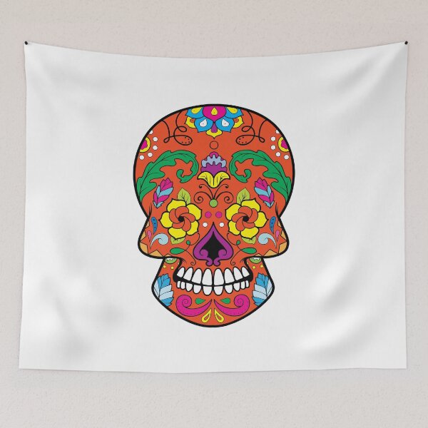 Item preview, Dia De Los Muertos Sugar Skull Face designed and sold by artworkbyrihen.