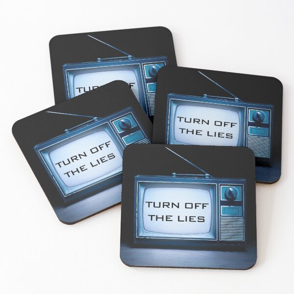 Item preview, Defund the Media T-shirt - Turn Off the Lies designed and sold by CadeTX.