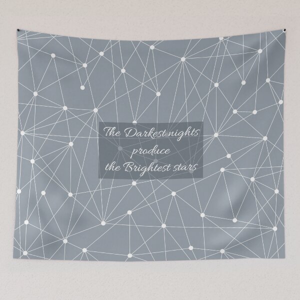 Item preview, Star constellation geomatric pattern design designed and sold by anins-azuree.